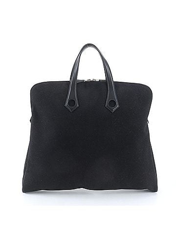 Hermès Excellent condition Hermes Sac Ybou MM leather and canvas tote bag/handbag/shoulder bag (?I stamp) for men. (view 1)