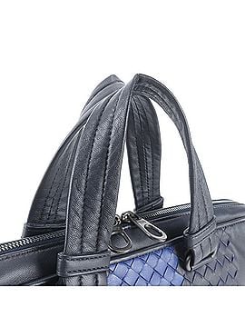 Bottega Veneta Mint condition Bottega Veneta Intrecciato leather handbag/briefcase, black, men's. (view 2)