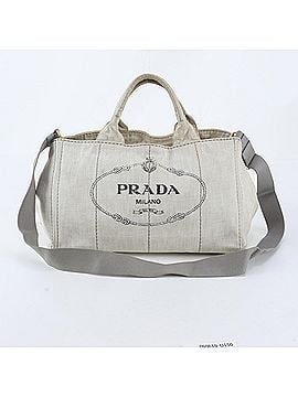 Prada Prada Canapa 2-Way Shoulder Bag, Crossbody Handbag, Tote Bag - Brand Name Women's (view 1)