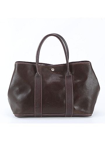 Hermès Hermes Garden Party Amazonia PM Leather Tote Bag, Handbag, Shoulder Brown, Women's (view 1)