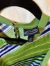 Scoop Stripes Blue Green Casual Dress Size M - photo 3