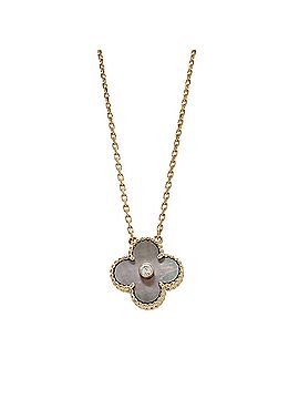 Van Cleef & Arpels Van Cleef &amp; Arpels Alhambra Necklace, Black Shell, Limited Edition VCAR05SX00 (view 1)