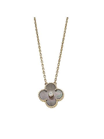 Van Cleef & Arpels Van Cleef &amp; Arpels Alhambra Necklace, Black Shell, Limited Edition VCAR05SX00 (view 1)