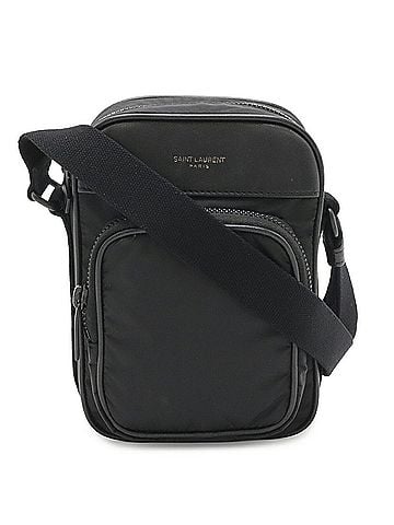 Yves Saint Laurent Yves Saint Laurent SAINT LAURENT PARIS YSL City Mini Camera Bag Shoulder Nylon Leather Black 779661 (view 2)