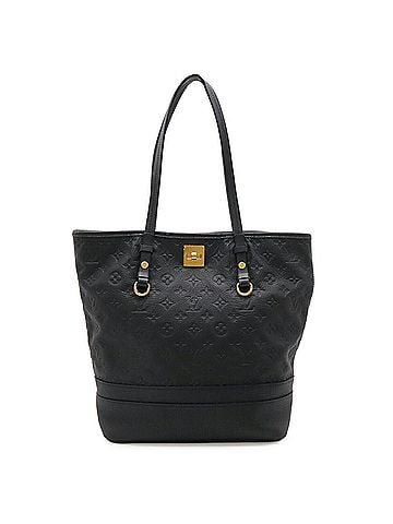 Louis Vuitton LOUIS VUITTON Louis Vuitton Monogram Empreinte Citadine PM Tote Bag Shoulder Infini Navy Handbag (Pouch missing) M40517 (view 2)