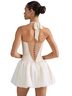 Oh Polly 90% Polyester 10% Elastane 100% Polyester Ivory Cocktail Dress Size 6 - photo 4
