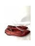 FRYE 100% Leather Red Flats Size 7 - photo 7