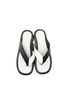 ALOHAS Black White Flip Flops Size 8 - photo 1