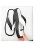 ALOHAS Black White Flip Flops Size 8 - photo 3