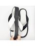 ALOHAS Black White Flip Flops Size 8 - photo 4