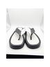 ALOHAS Black White Flip Flops Size 8 - photo 5