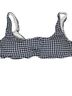 J.Crew Graphic Checkered-gingham Multi Color Blue White Two Piece Swimsuit Size 3X - photo 2