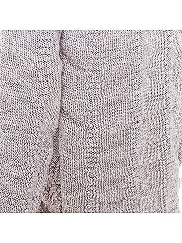 Helmut Lang HELMUT LANG 100% linen light grey knit long sleeve open cardigan XS (view 2)