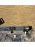 True Religion Blue Denim Shorts Size 24 - photo 5