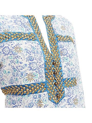 Chloé Chloe studded floral harness mini dress (view 2)