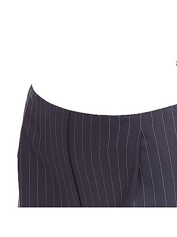 Alexander Wang Alexander Wang pinstripe logo waistband shorts (view 2)
