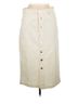 Ann Taylor LOFT White Ivory Denim Skirt Size 6 (petite) - photo 1