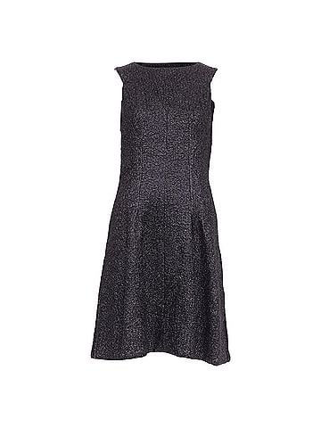 Chanel Chanel Runway glitter black pleated tweed dress (view 1)