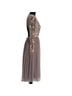Needle & Thread 100% Nylon 100% Polyester 100% Polyester Floral Gray Casual Dress Size 6 - photo 12