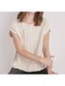 Lucky Brand 100% Cotton Ivory Pullover Sweater Size M - photo 6