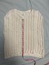 Lucky Brand 100% Cotton Ivory Pullover Sweater Size M - photo 9