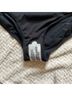 Op Stripes Black Red Blue One Piece Swimsuit Size XL - photo 5