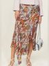 Veronica Beard 100% Viscose 100% Polyester Paisley Multi Color Formal Skirt Size 4 - photo 5