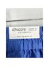 Chico's 100% Polyester Paisley Blue White Casual Pants Size L - photo 5