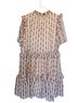 Easel 100% Polyester Graphic Multi Color Tan Casual Dress Size 1X - photo 2