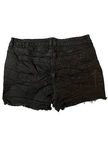 Torrid Button Fly Denim Shorts (view 2)