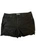 Torrid Black Denim Shorts Size 16 - photo 1