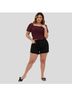 Torrid Black Denim Shorts Size 16 - photo 7