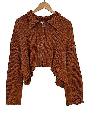 BDG Aubrey Cropped Cardigan Cardigan (view 1)