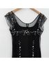 Cache 100% Polyester Floral Black Casual Dress Size L - photo 8