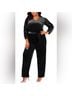 NY Collection Black Jumpsuit Size 3X - photo 5