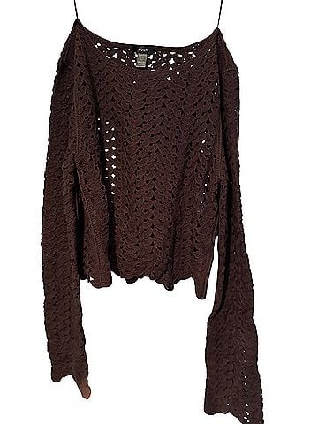 Aqua Pullover Sweater (view 2)