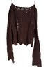 Aqua Brown Pullover Sweater Size L - photo 2