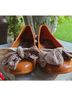 FURLA 100% Rubber Orange Flats Size 8 - photo 5