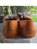FURLA 100% Rubber Orange Flats Size 8 - photo 7