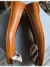 FURLA 100% Rubber Orange Flats Size 8 - photo 6