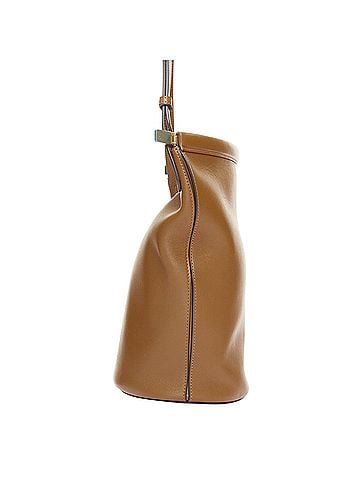 Céline CELINE 2018 Phoebe Philo Clasp Bucket tan brown smooth calf clasp shoulder bag (view 2)