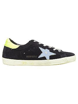 Golden Goose Golden Goose Ggdb SStar suede distressed sneakers (view 1)