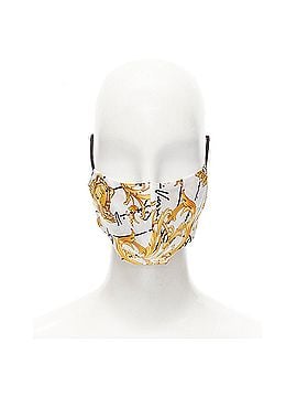 Versace Versace Medusa silk baroque face mask (view 1)