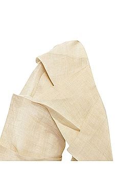 Issey Miyake ISSEY MIYAKE 1991 Vintage Runway Dinosaur architectural pleated linen jacket XL (view 2)