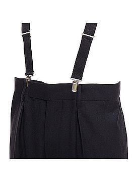 Junya Watanabe Junya Watanabe wool suspender high waisted harem pants (view 2)