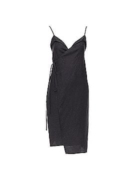Reformation Reformation Tencel Linen V Neck Wrap Dress (view 1)
