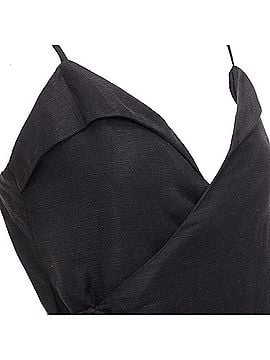 Reformation Reformation Tencel Linen V Neck Wrap Dress (view 2)