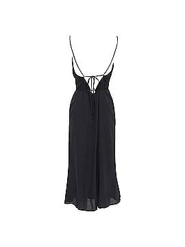 Reformation Reformation viscose blend tie waist open back midi dress (view 2)