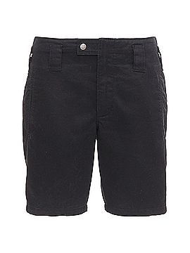 Saint Laurent Saint Laurent cotton ramie back pocket bermuda shorts (view 1)
