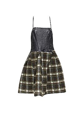 Junya Watanabe Junya Watanabe lacque bt tweed cocktail dress (view 1)